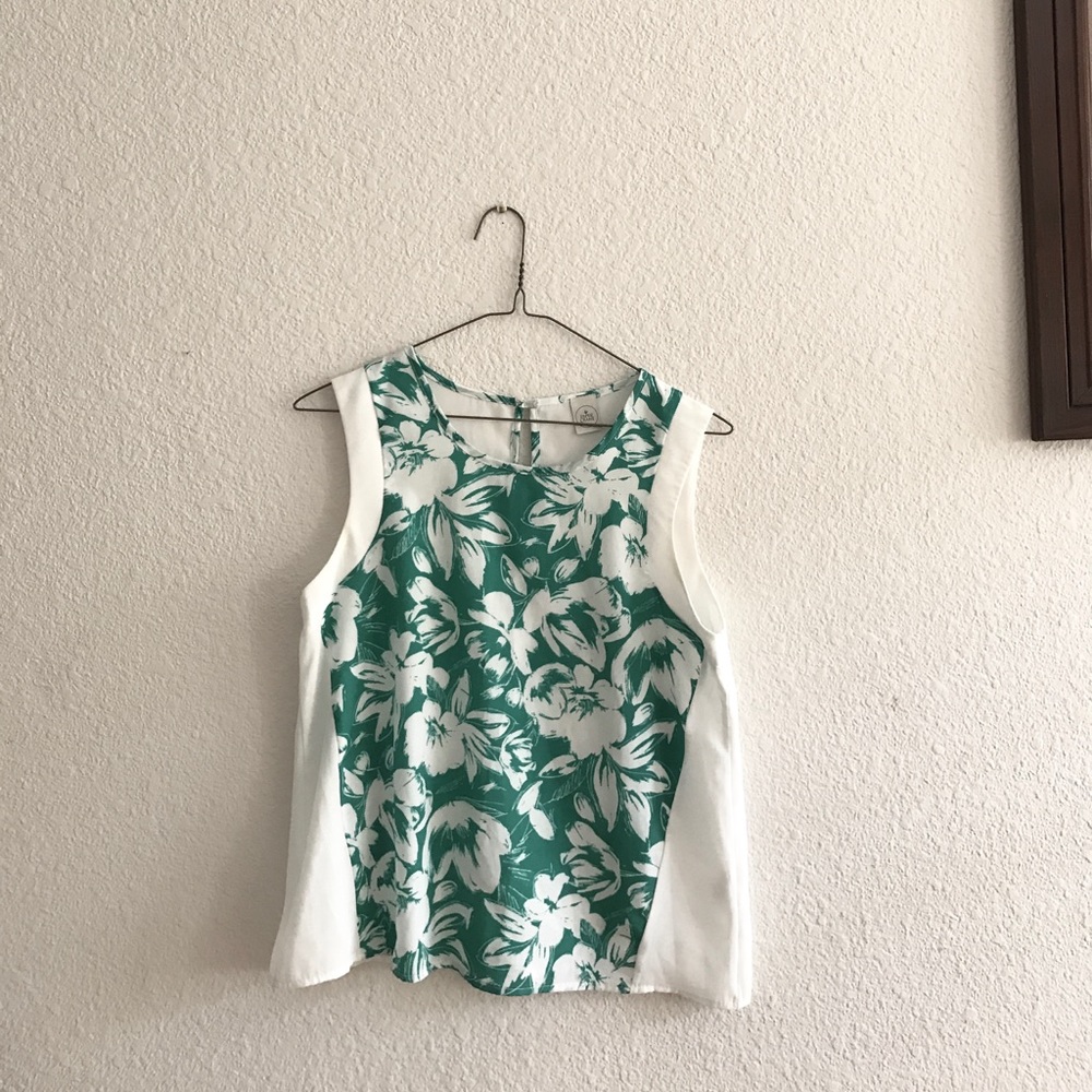 Tropical print shirt